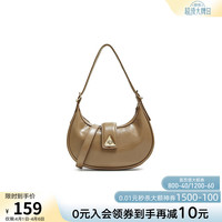 百思图 女士腋下包 hobo复古月牙包 TY023CX5