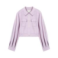  CHIU·SHUI/秋水伊人 翻领短款 女士夹克