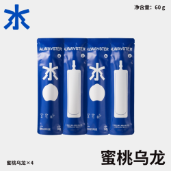 大饮小伴 蜜桃乌龙饮料浓浆 240g 4盒（16支）
