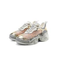 诺贝达 休闲百搭女鞋厚底增高老爹鞋运动鞋时尚脏脏鞋