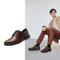 ecco 防水 男士德比鞋