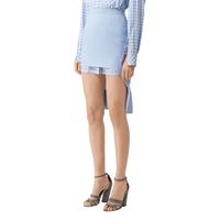 BURBERRY 女士绵羊毛镂空半身裙