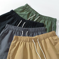 ibody 宽松休闲 男士短裤