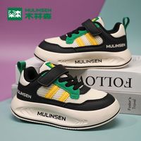 木林森 网面透气 儿童跑步鞋