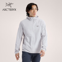 ARC'TERYX 买手代购始祖鸟Atom SL Hoody男款轻便耐用连帽软壳冲锋衣夹克 Solitude隐秘灰 L