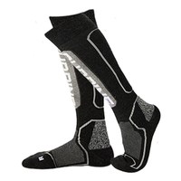 移动端：松野湃 男女保暖压缩美利奴羊毛滑雪袜中筒秋冬运动袜长袜