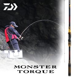 达亿瓦 23 MONSTER TORQUE矶钓竿手海两用竿海钓杆黑毛