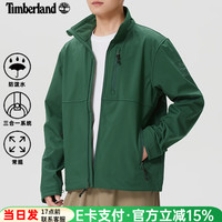 Timberland 防风加绒保暖 男士冲锋衣 A6AU4A6X/墨绿色/修身 M 175