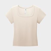 7日10点：蕉内 【氨基酸T恤】基础款凉皮5系方领修身肌底衣女上衣