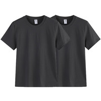 尺度保罗 100%纯棉重磅短袖T恤×2件