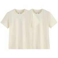 尺度保罗 新疆长绒棉 男士短袖T恤