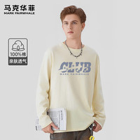马克华菲 男200g重磅纯棉T恤