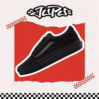 VANS Old Skool黑武士 OS全黑 男女情侣帆布鞋 VN000D3HBKA