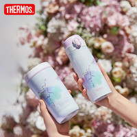 THERMOS 膳魔师 芭蕾系列 保温杯 420ml 优雅白