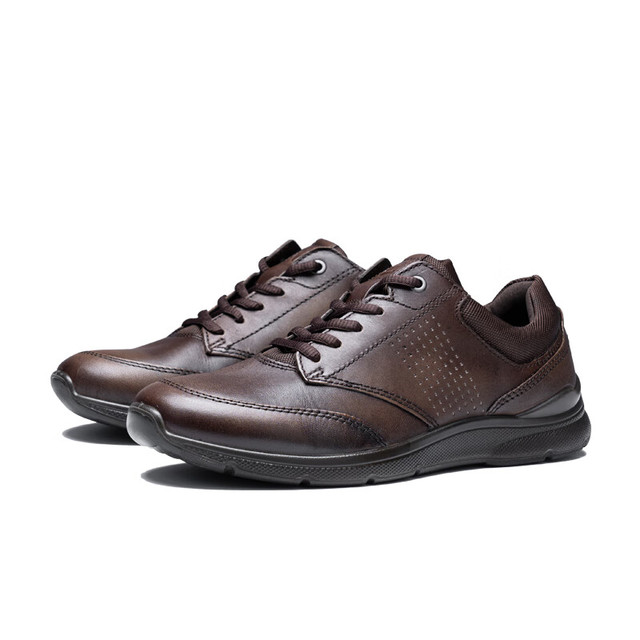 ecco 欧文系列 男士低帮休闲鞋 51173455738 可可棕/咖啡色 40