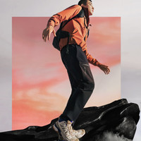 萨洛蒙 男款 户外运动防泼水透气徒步通勤长裤 OUTERPATH UTILITY PANTS 深黑色 C22122 S 170/78A