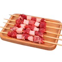 艾克拜尔 羊肉大块羊肉串羊腿肉烧烤家用串15g*100串空气炸锅肉串