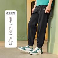 斯凯奇 25年速干运动裤男长裤梭织裤卫裤男式休闲裤
