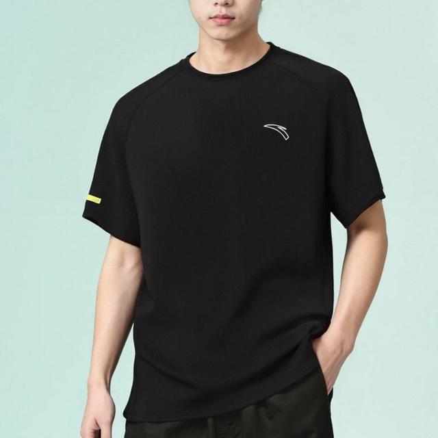 安踏 吸湿透气 男士速干T恤