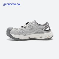 移动端：迪卡侬 户外溯溪鞋女户外涉水鞋沙滩郊野徒步溯溪鞋凉鞋NH900-2025年 卡其色 40