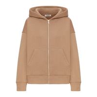 Max Mara 【经典驼色卫衣】时尚拉链连帽衫 9926025306拉链