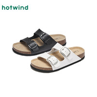 热风 2026年夏季新款女士时尚一字拖H62W26602