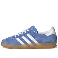 百亿补贴：adidas GAZELLE INDOOR男女同款低帮百搭休闲板鞋HQ8717