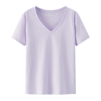  Semir/森马 凉感 女士T恤 风信紫70626 M