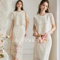 Roey s house 罗衣魔衣夏装法式浪漫蕾丝衬衫女时尚上衣