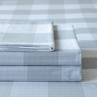 途波列 A类全棉100%老粗布床单席子 160*240cm