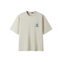  Semir/森马 联名款 男士T恤 浅驼50059