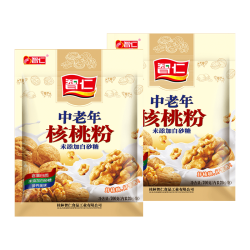 智仁 中老年核桃粉 700g*2袋 即食营养冲泡早餐食品