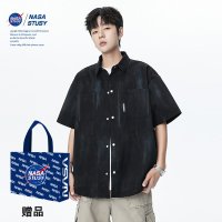 男士扎染短袖衬衫 NA52227000