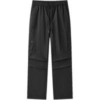 Semir/森马 凉感防晒 女士休闲裤 黑色90001 XL /170/74A