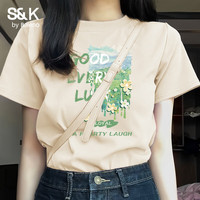 班尼路 S&K100%纯棉短袖T恤