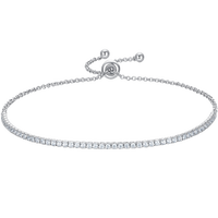 移动端：周大生 纯银手链女生细款ins小众设计感轻奢饰品闺蜜手饰生日礼物