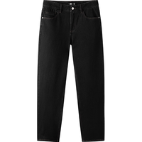  Semir/森马 舒弹合体 男士牛仔裤 牛仔黑98301 36