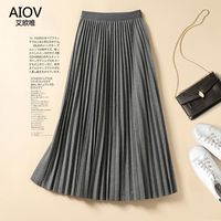  AIOV/艾欧唯 高腰显瘦 女士半身裙