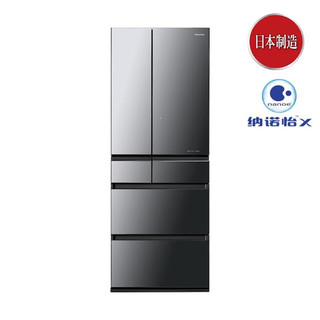 松下 NR-F607HX 588L 风冷无霜变频冰箱