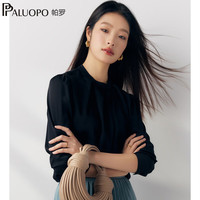 PALUOPO/帕罗 真丝 女士衬衫