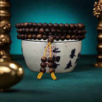 耕鸿 女佛珠手链108颗沉水级文玩芽庄