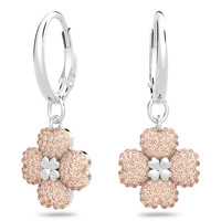 施华洛世奇 Latisha 花朵大圈耳环 镀玫瑰金 5636517