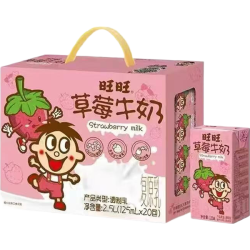 旺旺 草莓牛奶125ml*20盒
