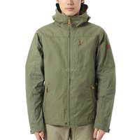  FJÄLLRÄVEN/北极狐 防泼水 男士户外夹克 620绿色
