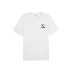 PUMA 692936 纯棉刺绣 白色 M 短袖T恤