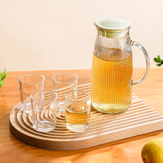 今日必买：乐唯诗 高档轻奢茶具5件套  4杯1壶