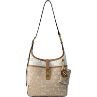  FION/菲安妮 经典印花 女士单肩包