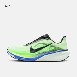 NIKE PEGASUS 42 IB1873 缓震跑鞋 浅荧光黄/黑云杉绿/宝石蓝 42.5