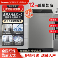 Panasonic 12kg波轮洗衣机全自动大容量一级能效除螨洗脱一体