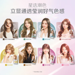 莉婕 花王莉婕Liese 花王系列 自然泡沫染发剂 玫瑰棕